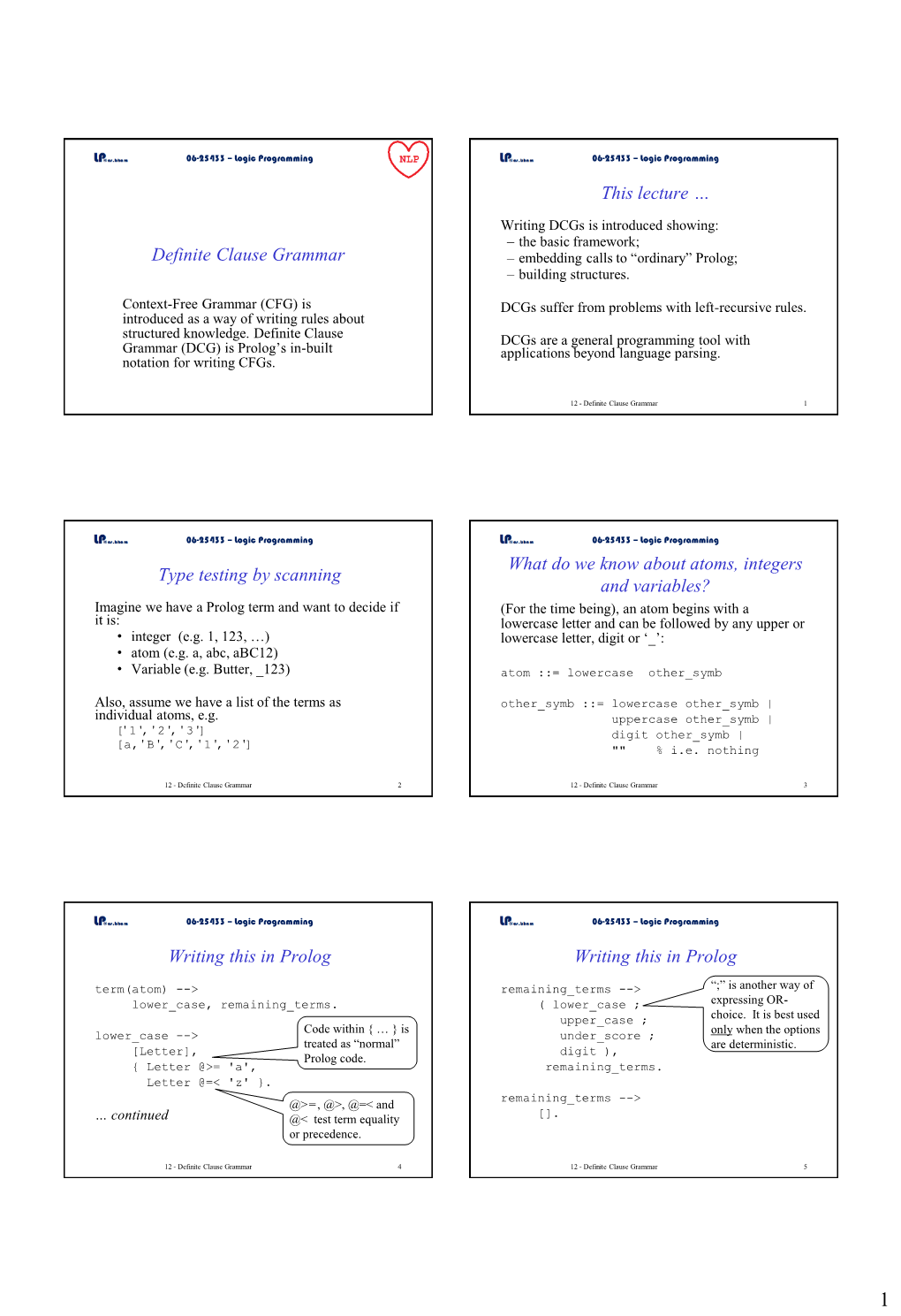 Using Recursion in Programs