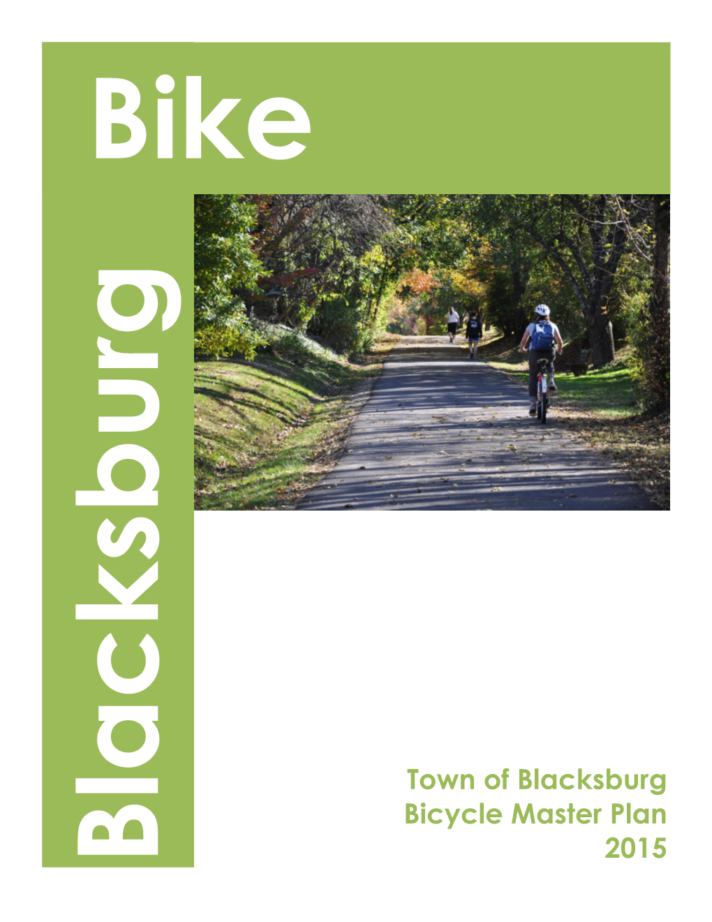 Town of Blacksburg Bicycle Master Plan 2015