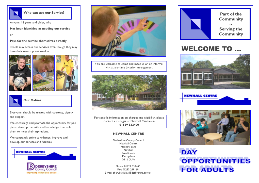 Newhall Centre Brochure