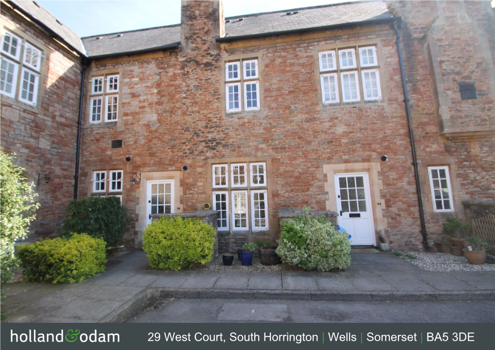 29 West Court, South Horrington | Wells | Somerset | BA5 3DE £200,000