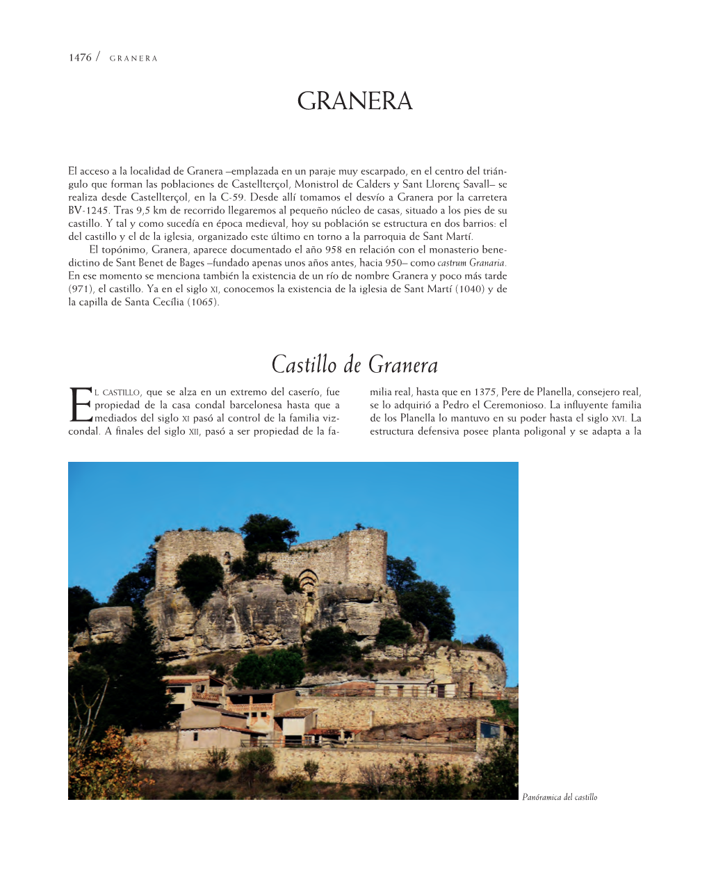 Granera Castillo De Granera