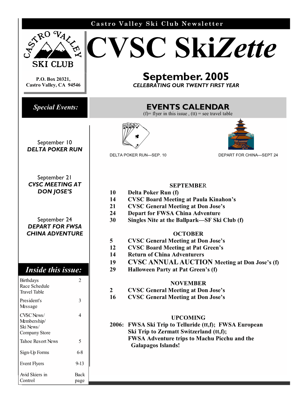 CVSC Skizette