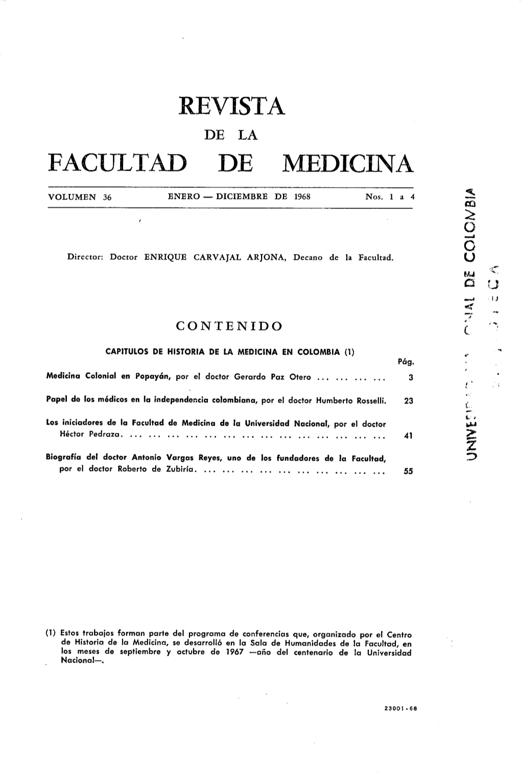 Revista Facultad De Medicina