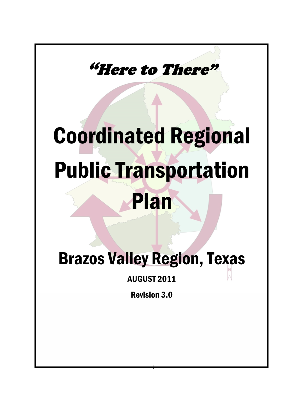 2011 Coordinated Regional Public Transportation Plan