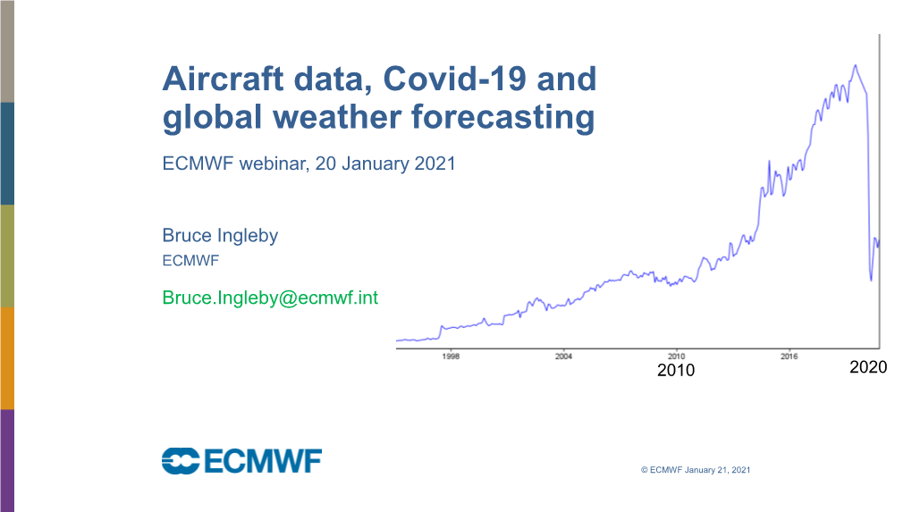 Aircraft Data, Covid-19 and Global Weather Forecasting
