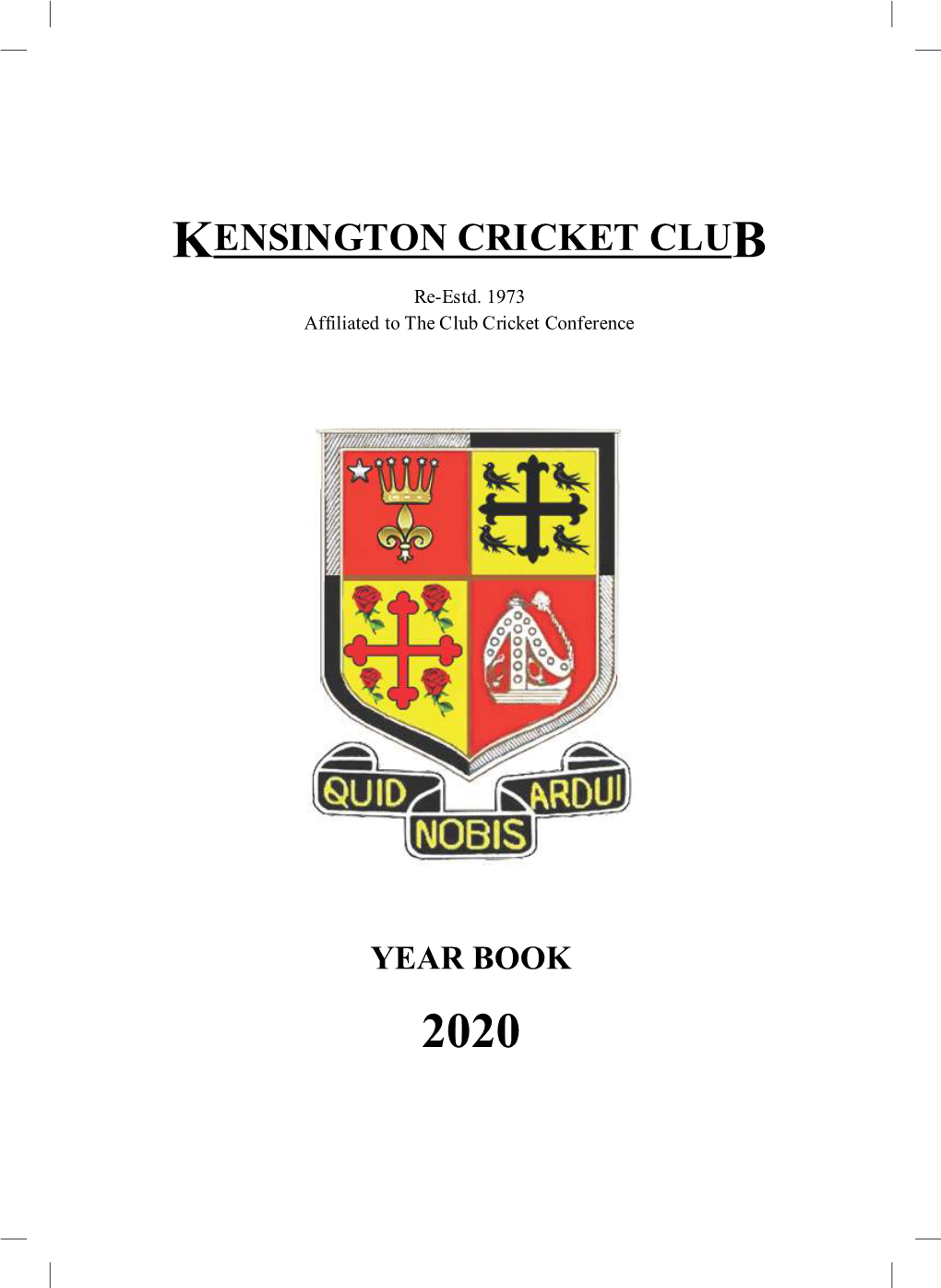 Kensington Cricket Club