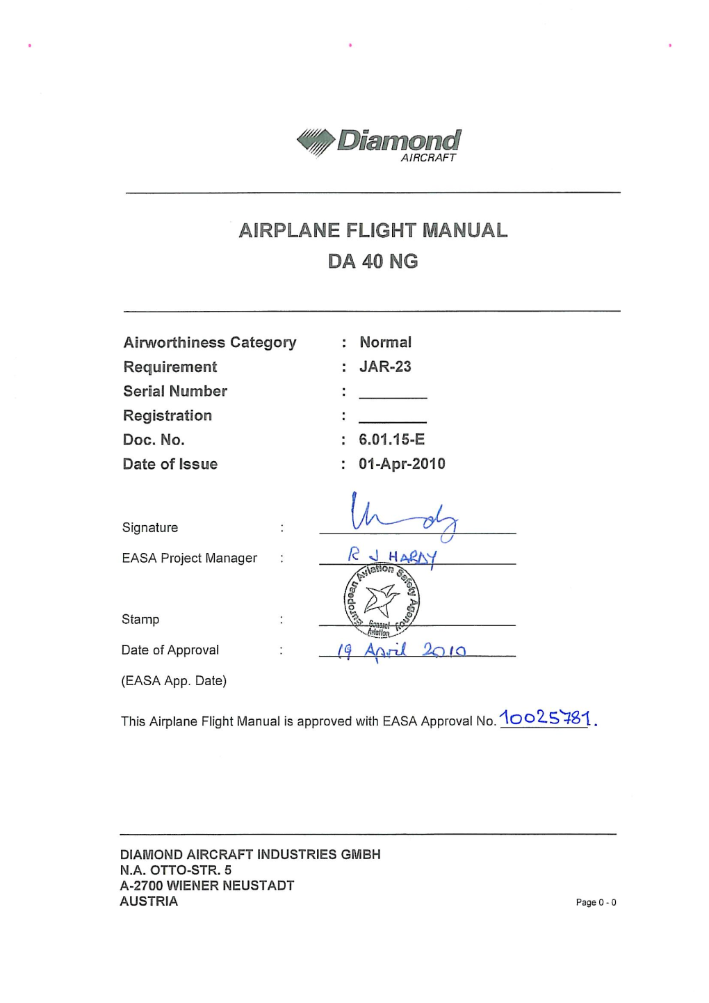 WARNING APPROVED FUEL JET-A1 Or See Airplane