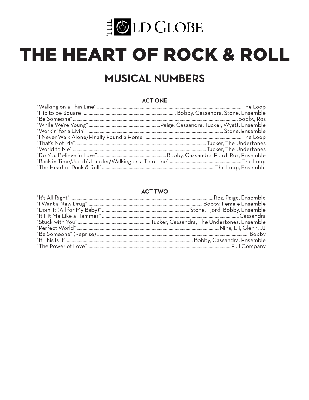 The Heart of Rock & Roll