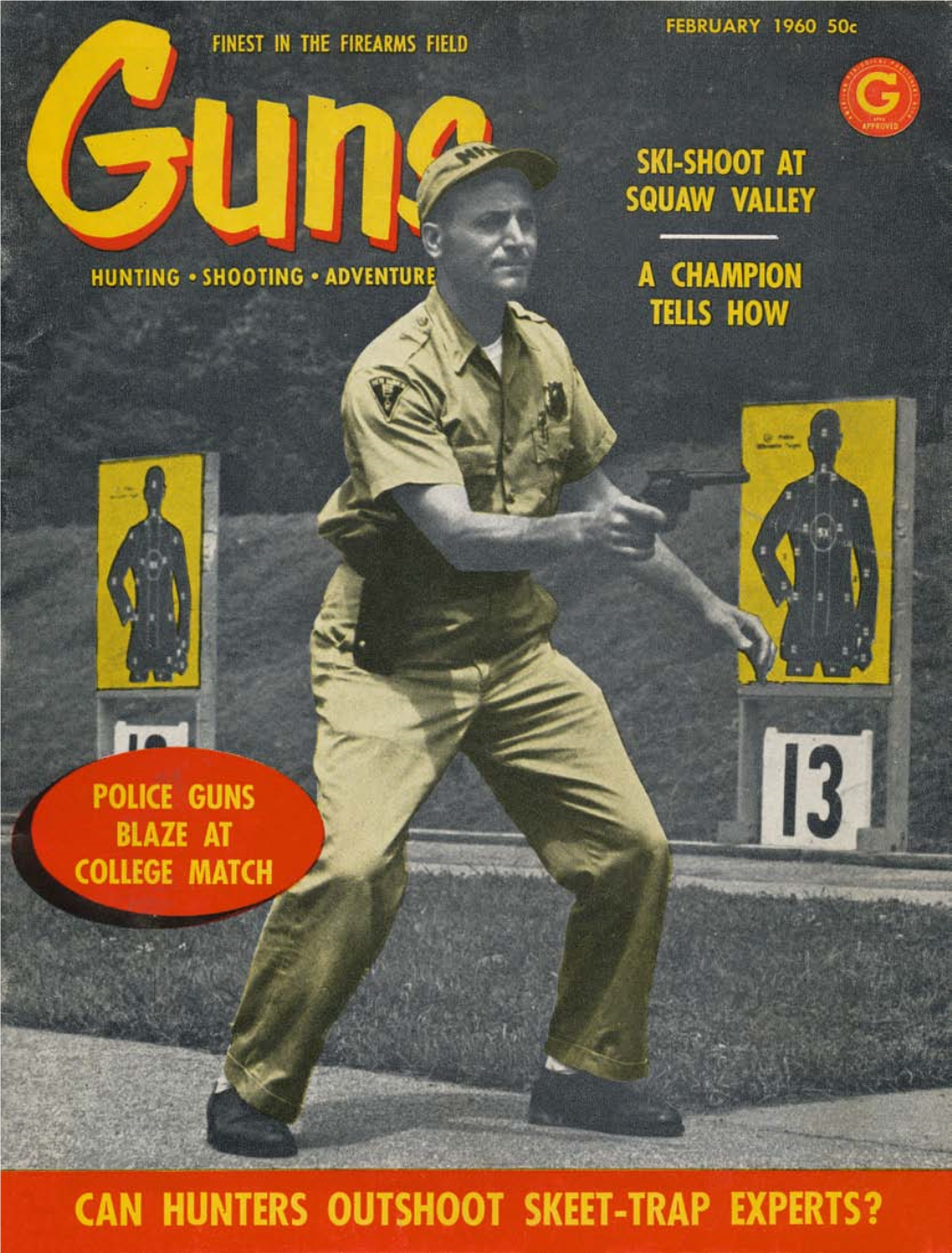 GUNS Magazine February 1960