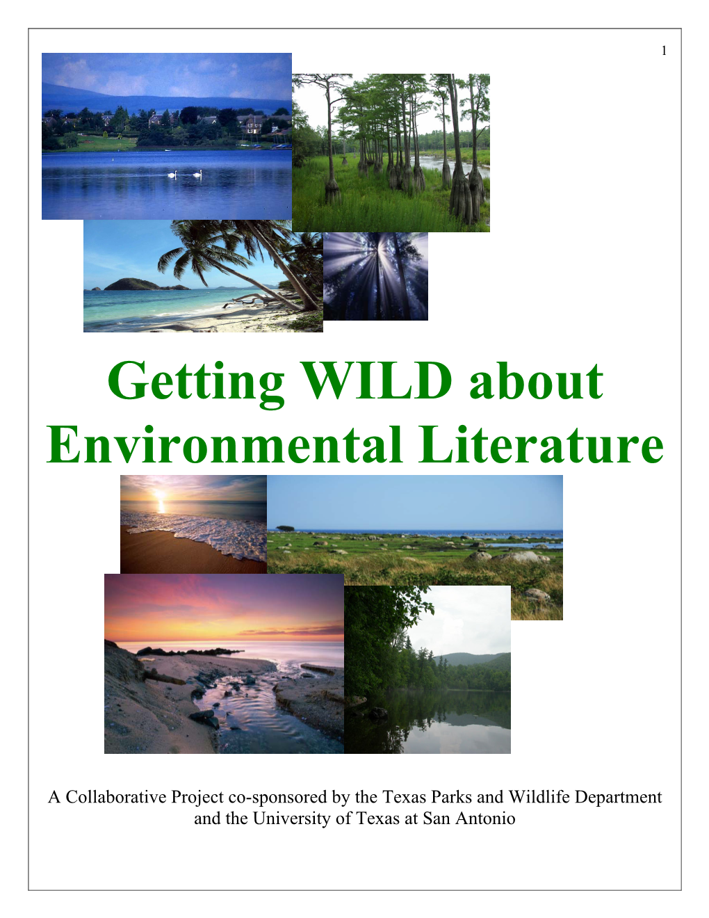 Getting WILD About Environmental Literature