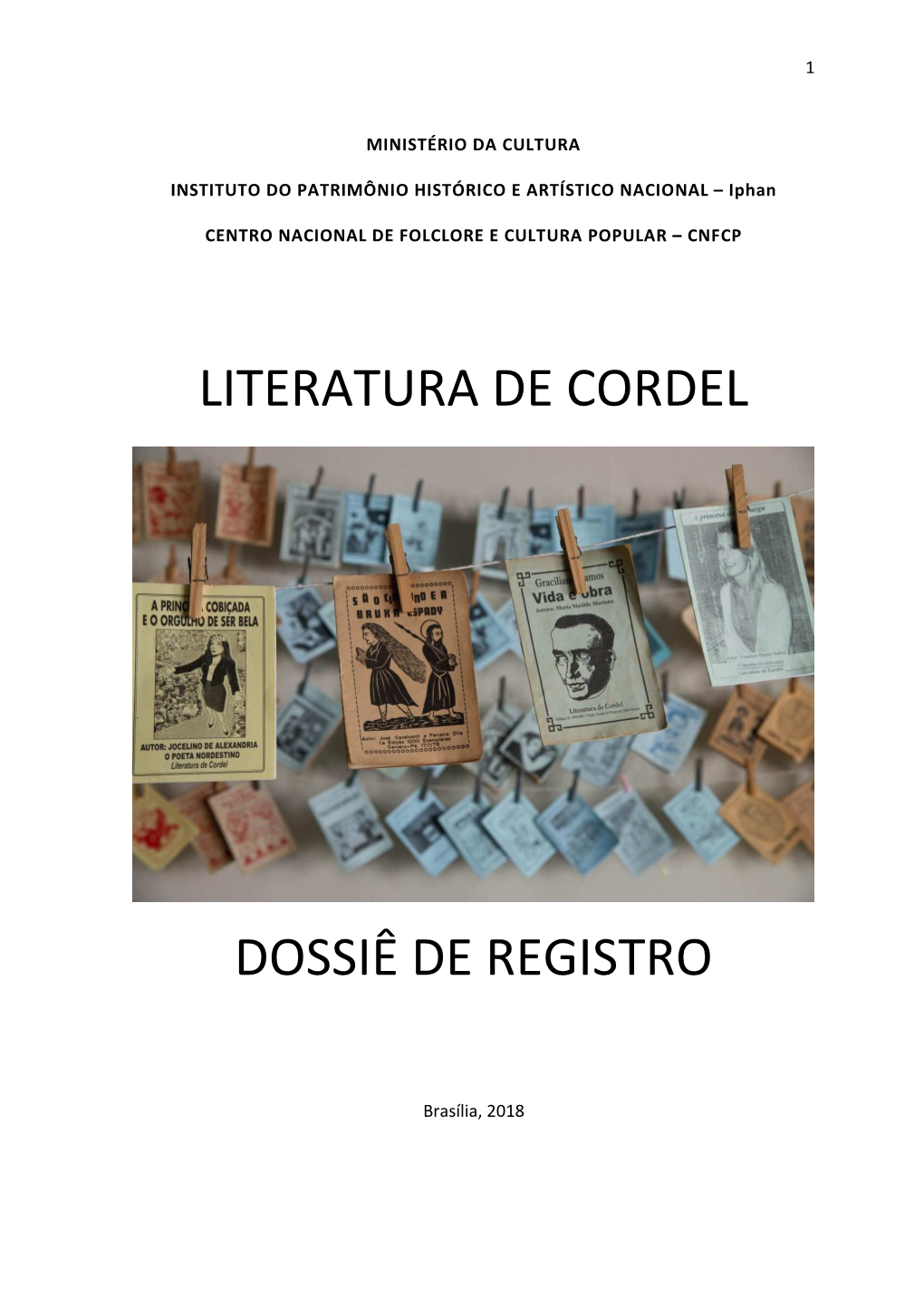 Literatura De Cordel Dossiê De Registro