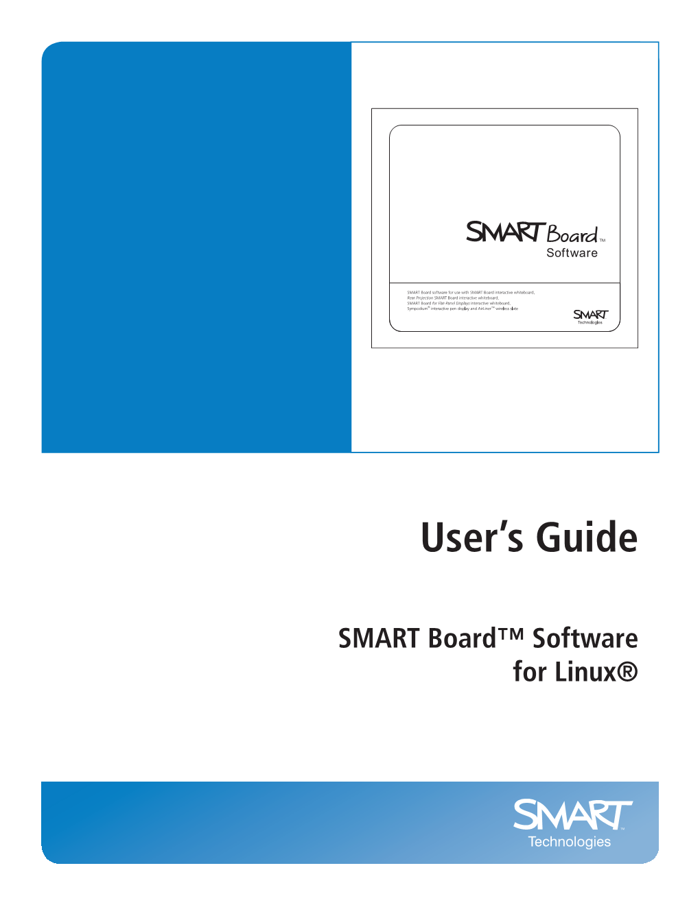 SMART Board Software for Linux User's Guide