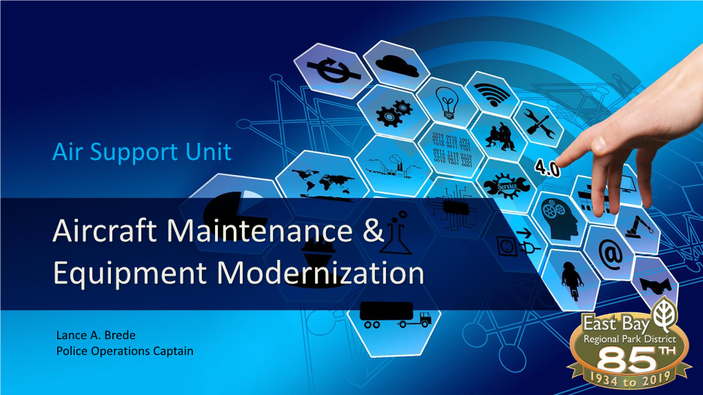 Aircraft Maintenance & Equipment Modernization