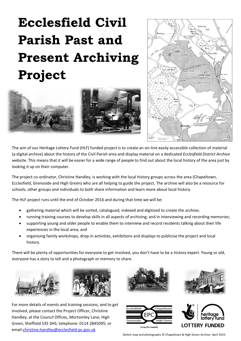 Ecclesfield Civil Parish Past and Present Archiving Project
