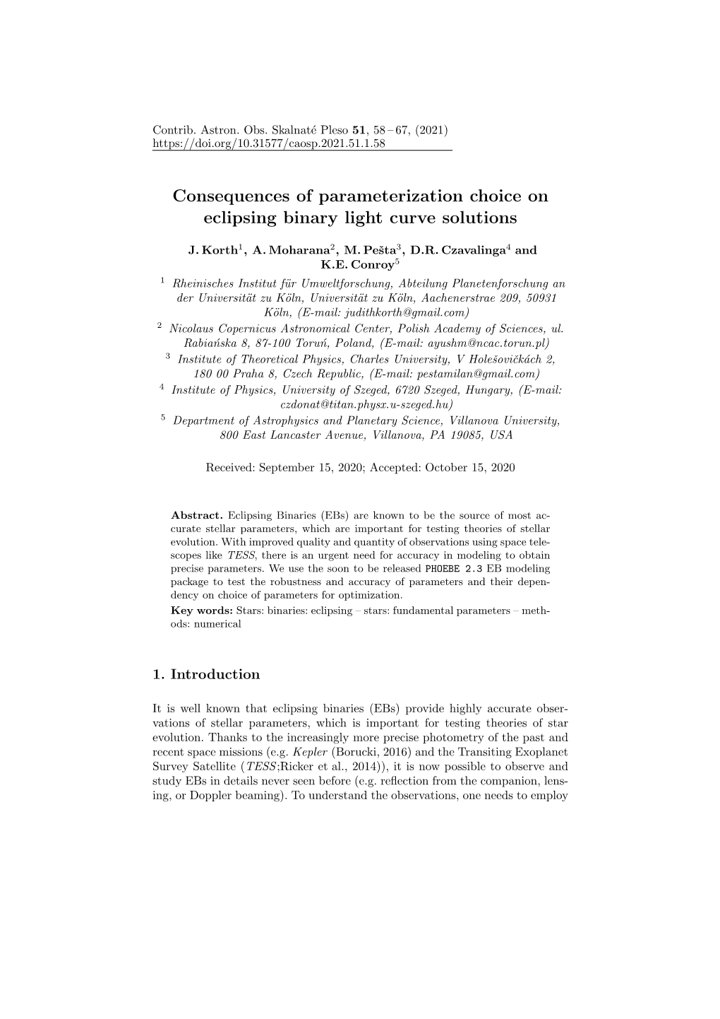 Consequences of Parameterization Choice on Eclipsing Binary Light Curve Solutions