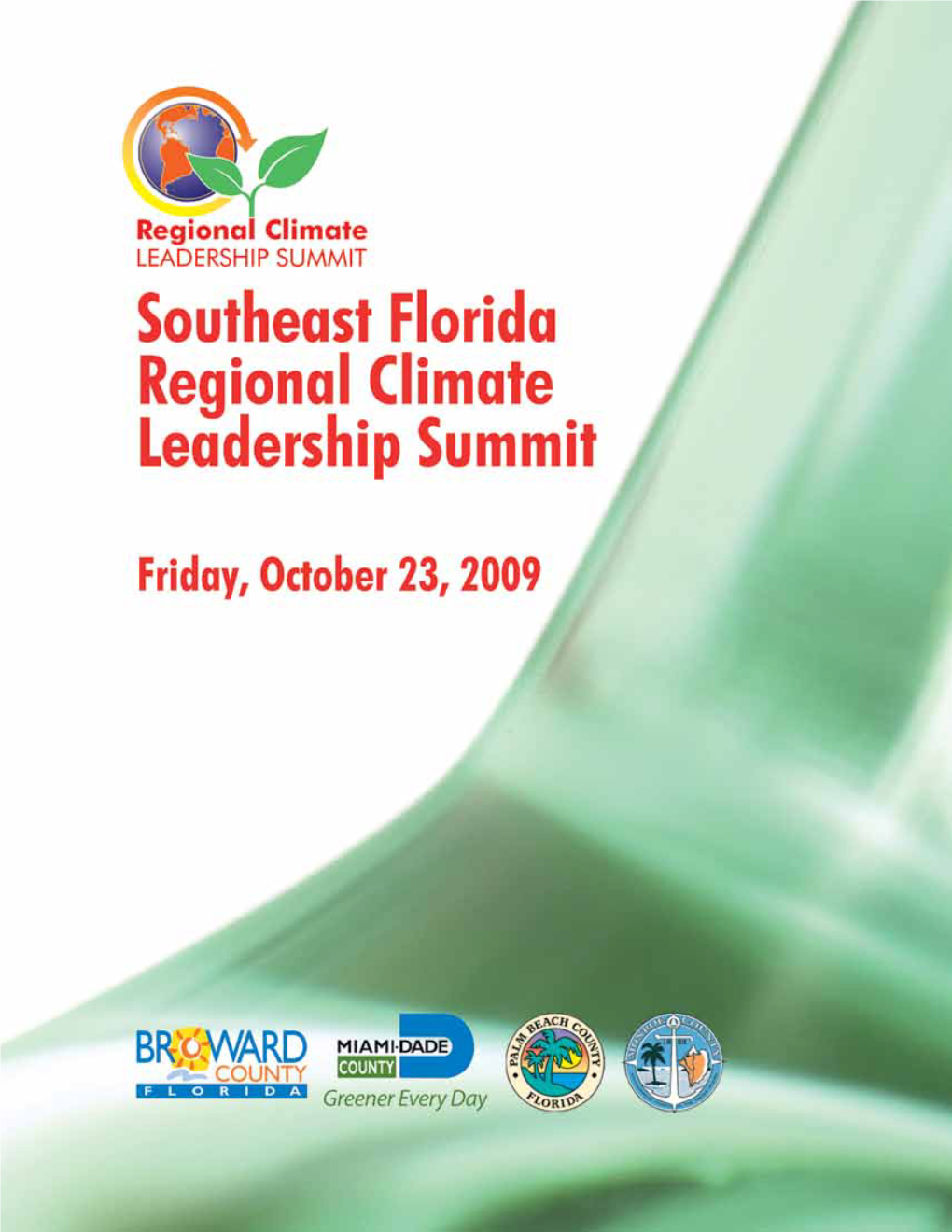 Southeast Florida Regional Climate Leadership Summit