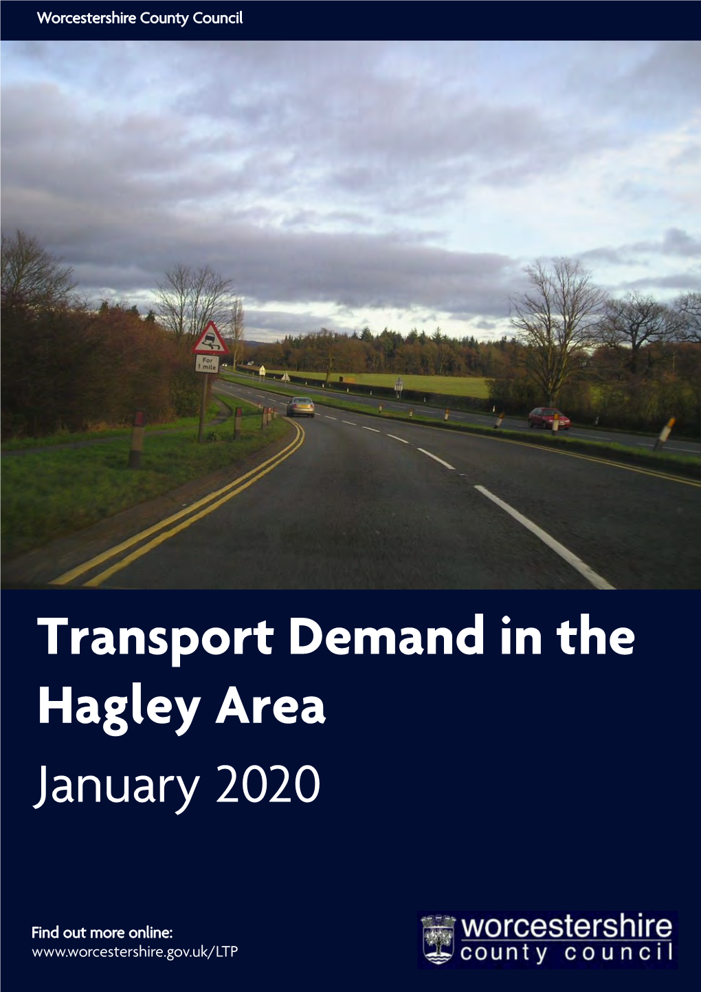 Transport Demand in the Hagley Area January 2020