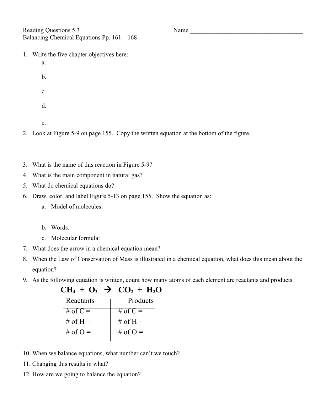 Reading Comprehension Questions Section 23-1