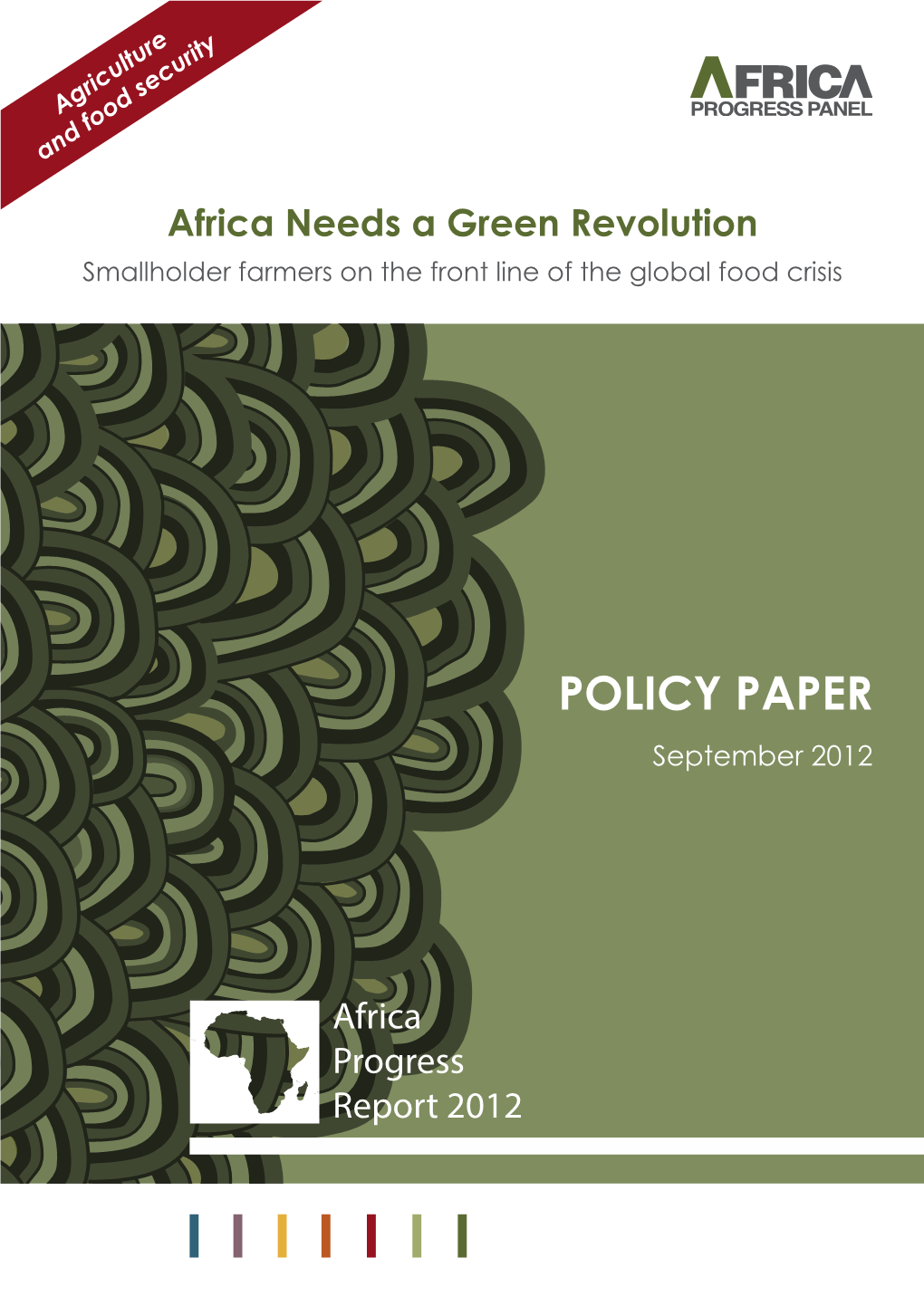 POLICY PAPER September 2012