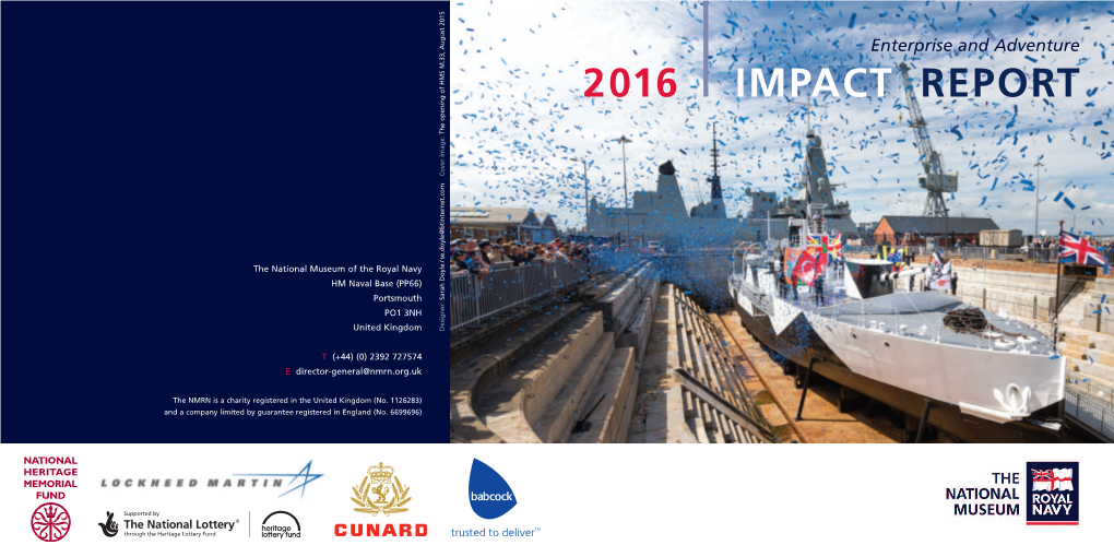 2016 IMPACT REPORT I N E P O