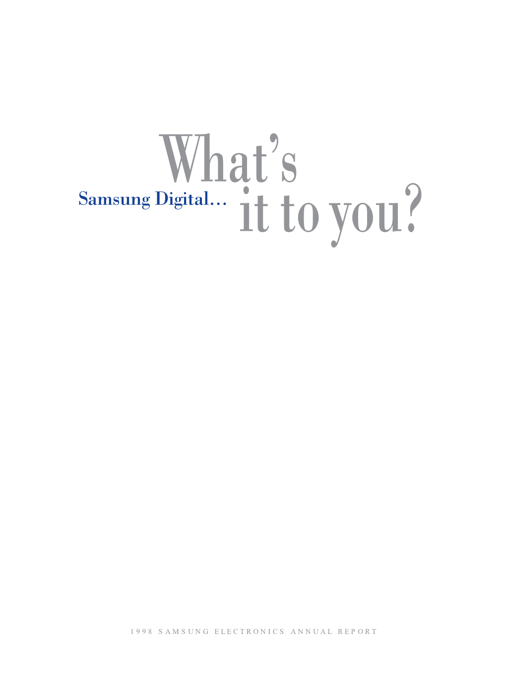 SAMSUNG 98AR ¿Μ¹®¿Ø°Í (Page 1)