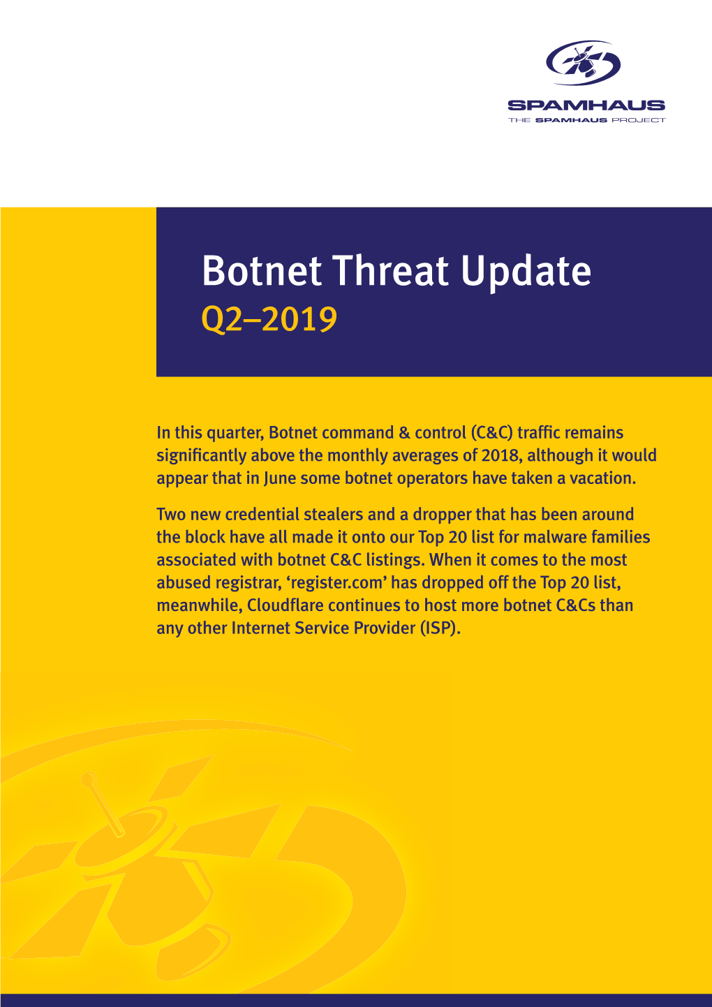 Botnet Threat Update Q2–2019