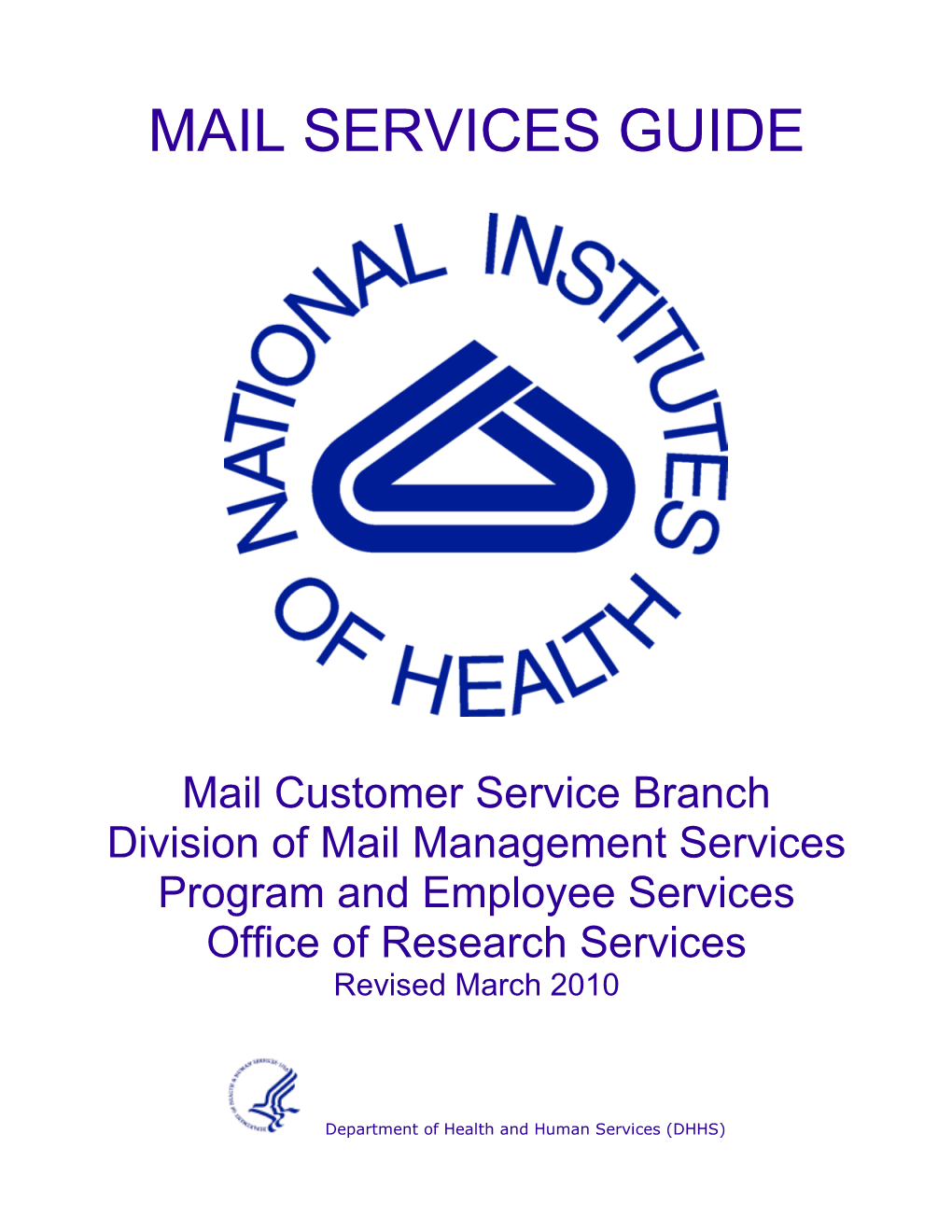 Mail Services Guide