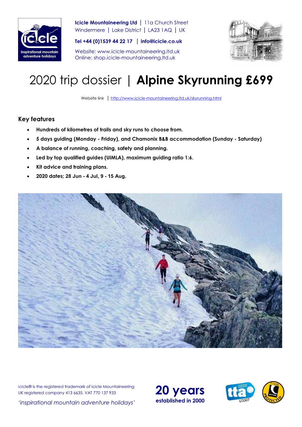 Alpine Skyrunning £699