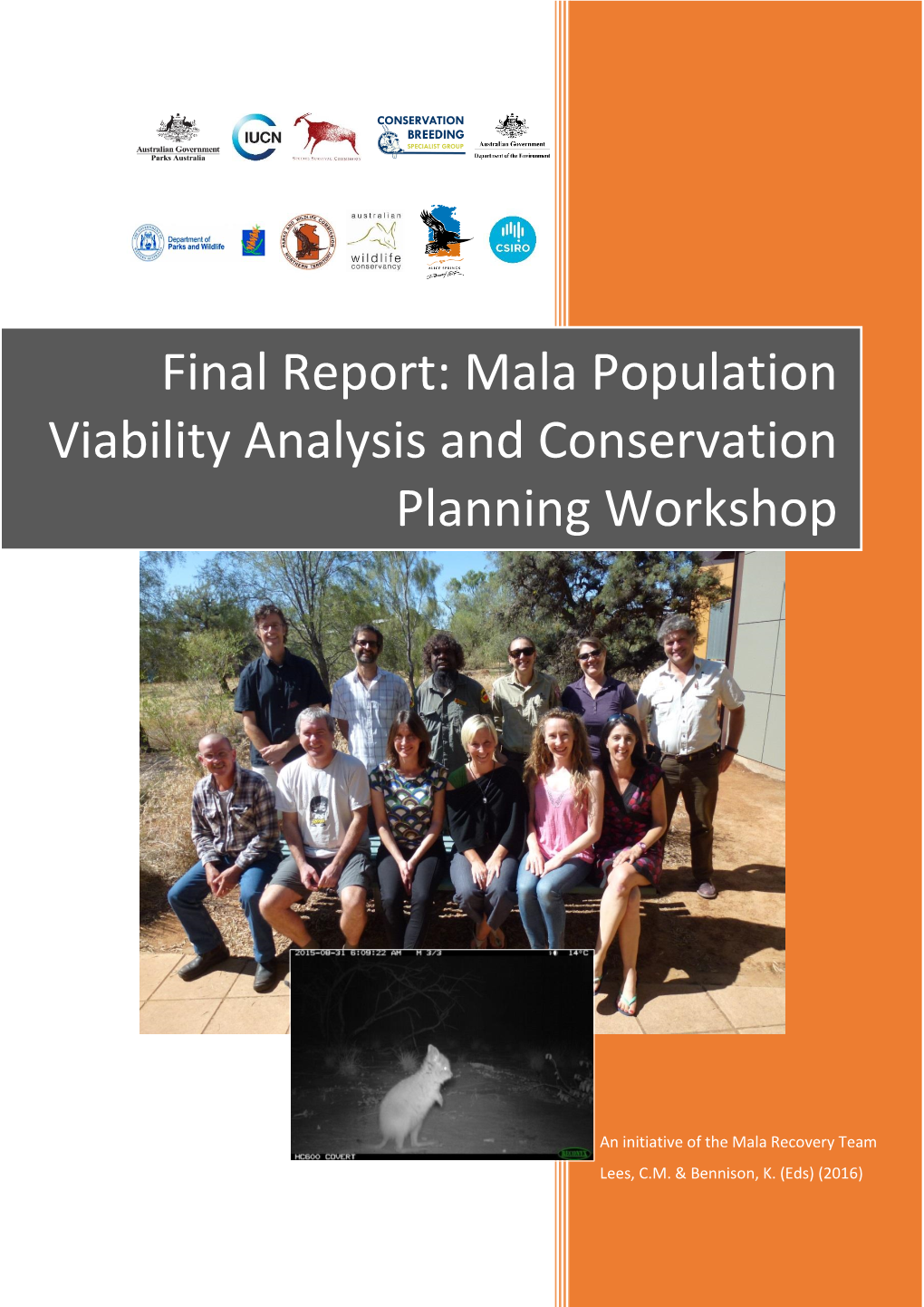 Mala Population Viability Analysis and Conservation Planning Workshop