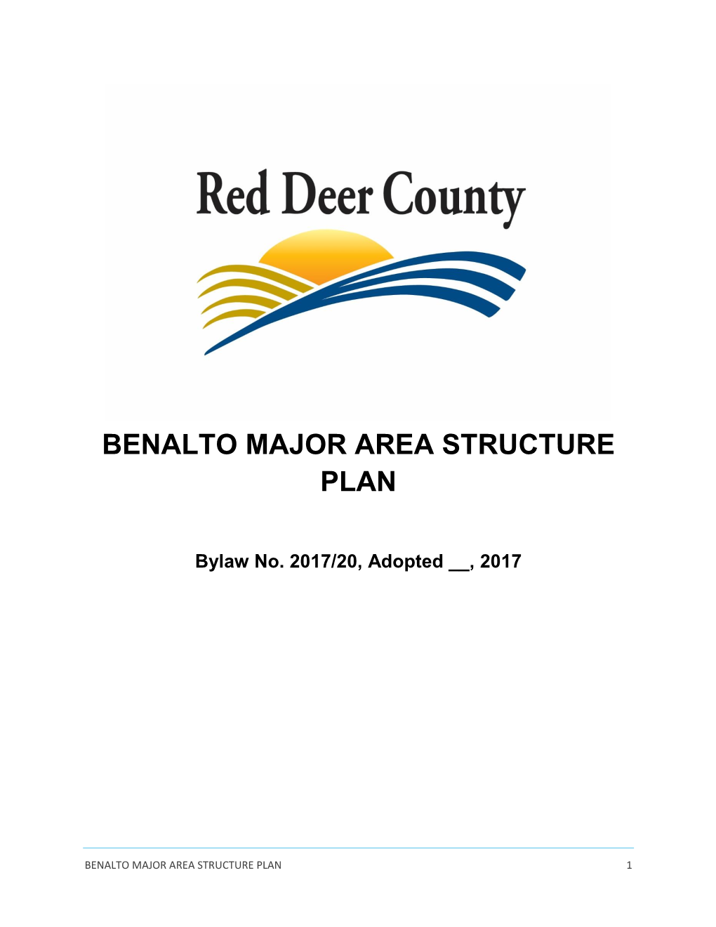 Benalto Major Area Structure Plan