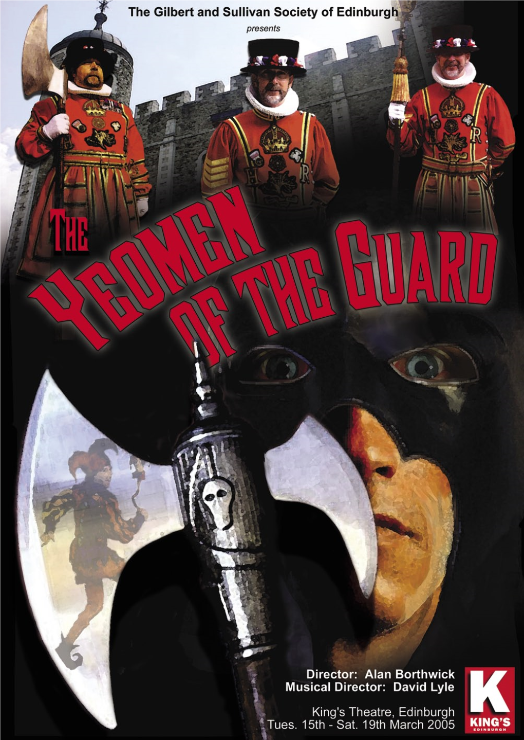 The Yeoman of the Guard (March 2005): Programme