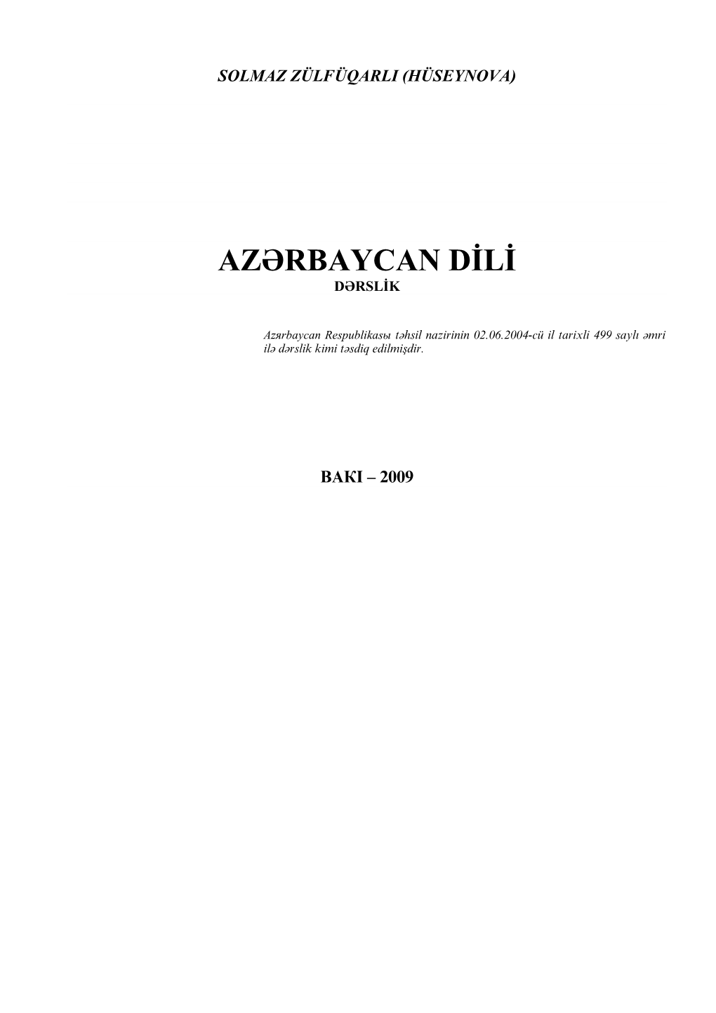 Azərbaycan Respublikası Təhsü Mzirinin 02