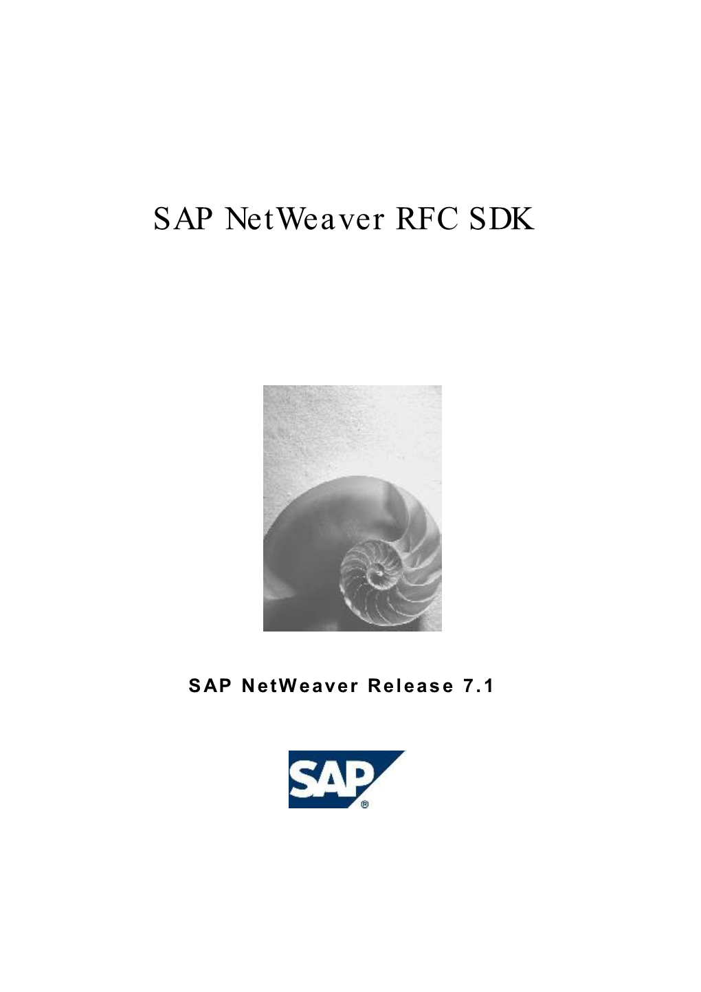 SAP Netweaver RFC SDK