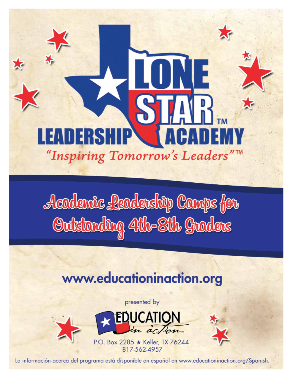 Lone Star Leadership Academy Brochure