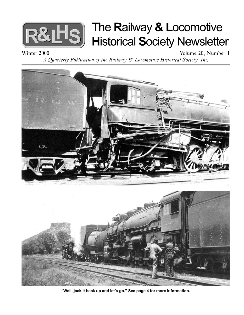 The Railway & Locomotive Historical Society Newsletter