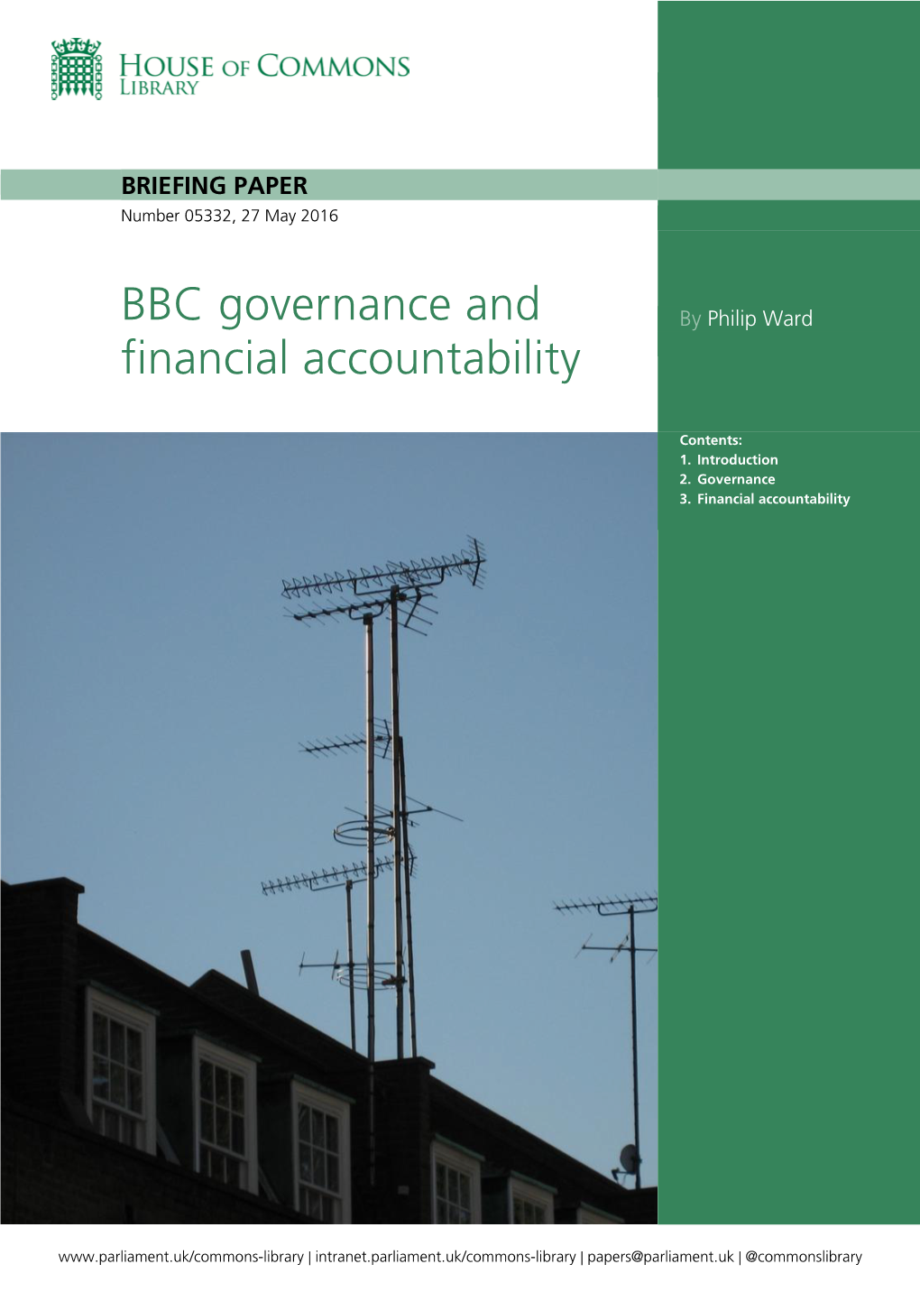 BBC Governance and Financial Accountability