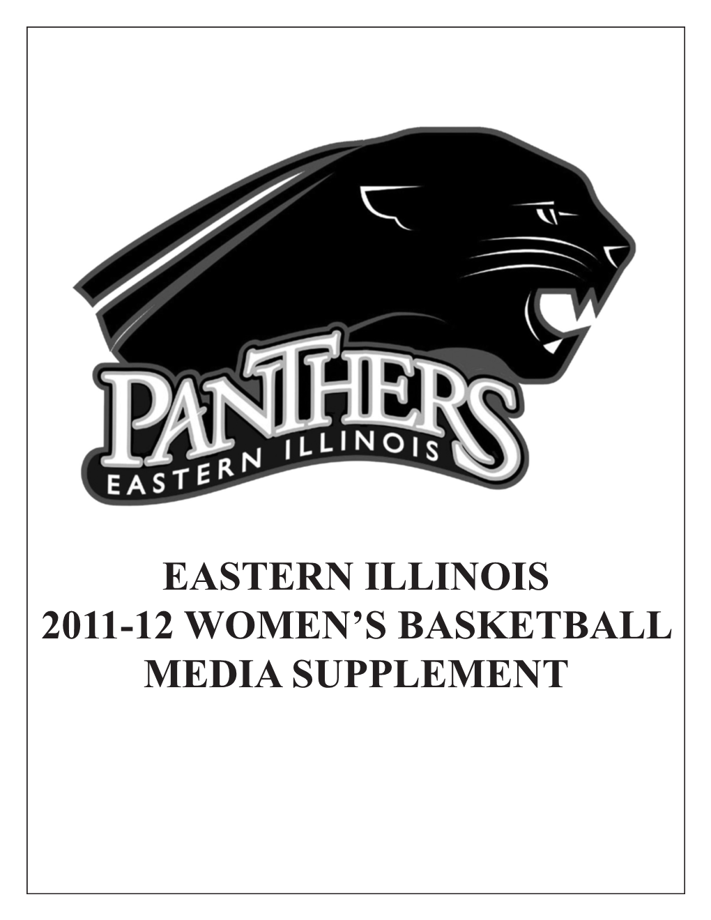 Eastern Illinois 2011-12 Women's Basketball Media