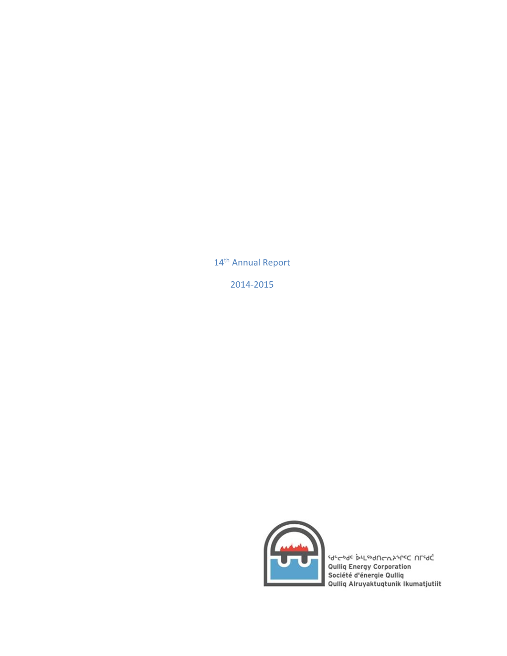 14Th Annual Report 2014-2015