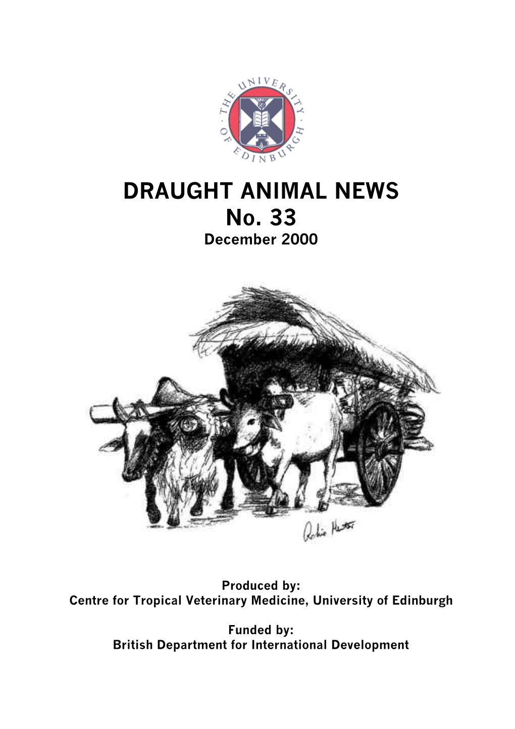 DRAUGHT ANIMAL NEWS No. 33 December 2000