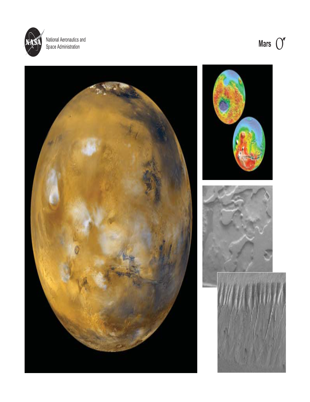 Mars Lithograph