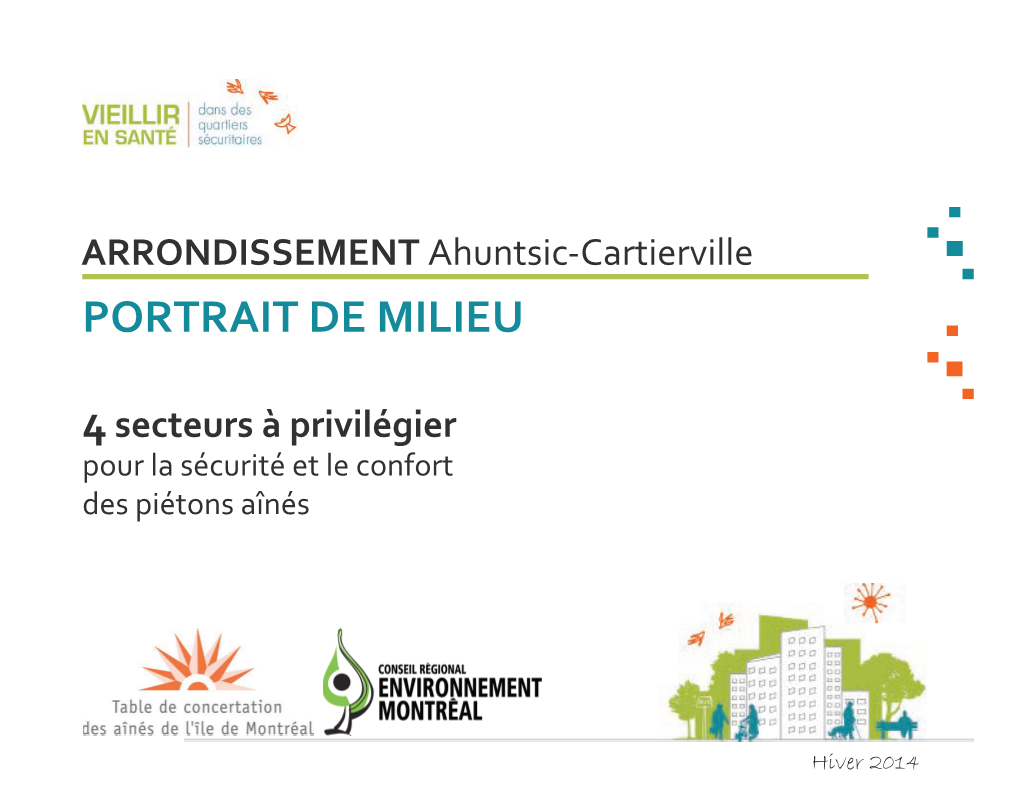 Portrait Ahuntsic-Cartierville.Indd