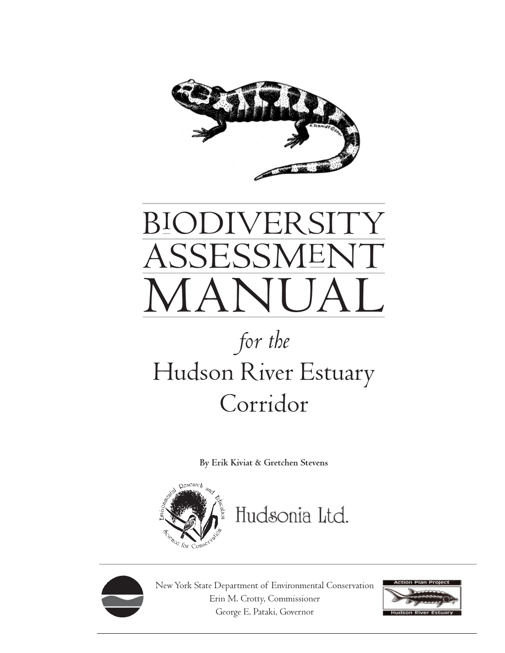 BIODIVERSITY ASSESSMENT MANUAL for the Hudson River Estuary Corridor