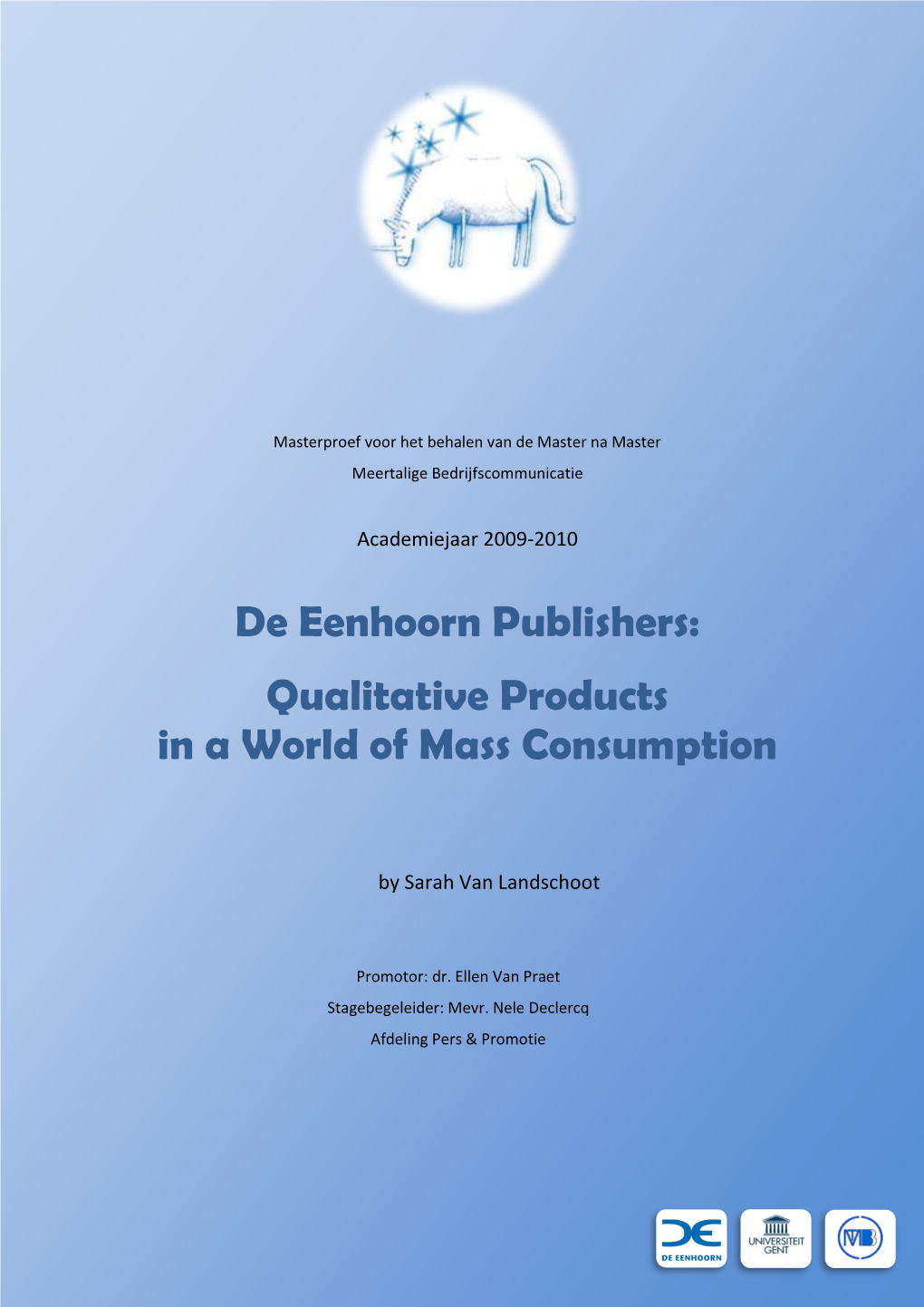 De Eenhoorn Publishers