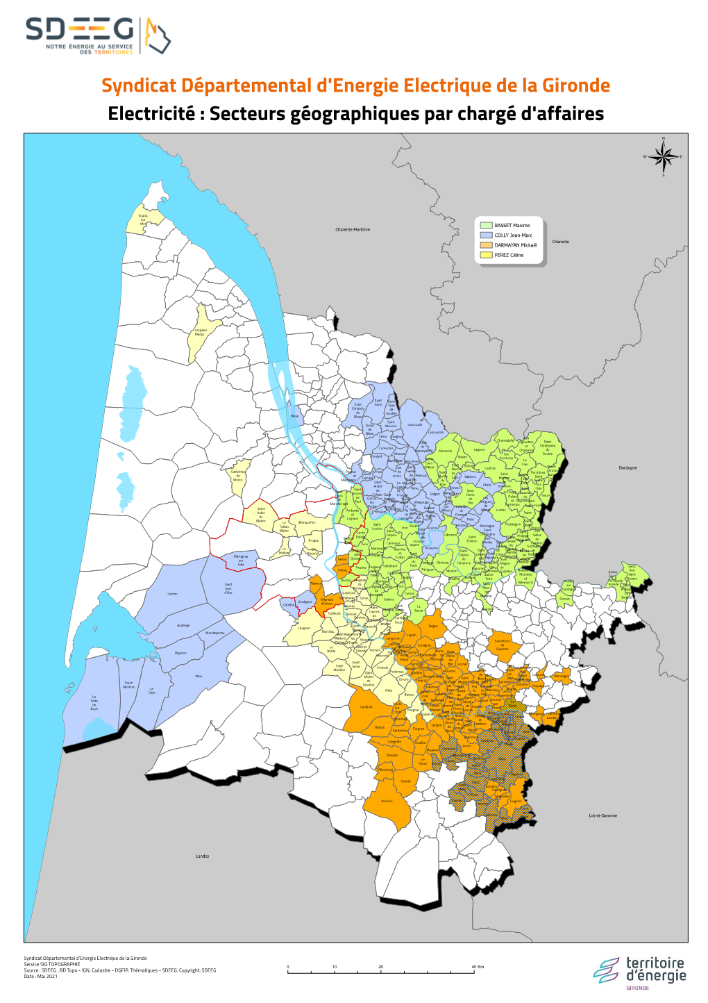 IGN, Cadastre - DGFIP, Thématiques - SDEEG