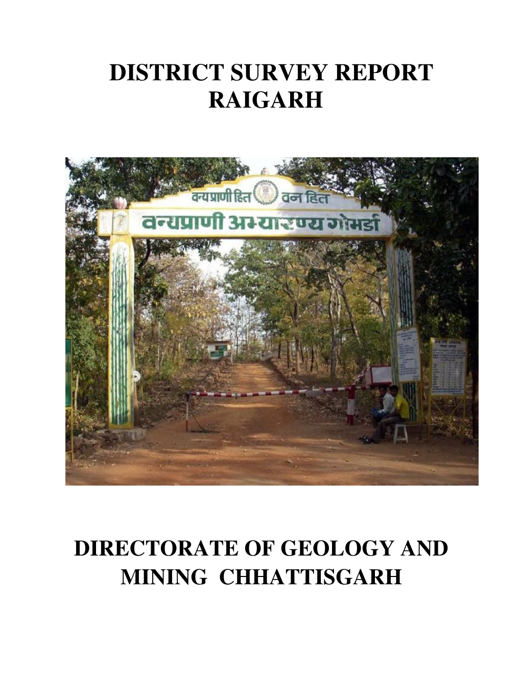 District Survey Report Raigarh