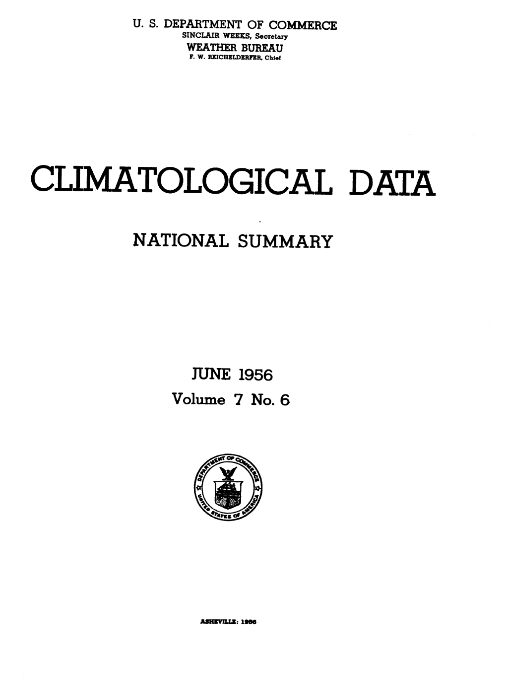 Climatological Data