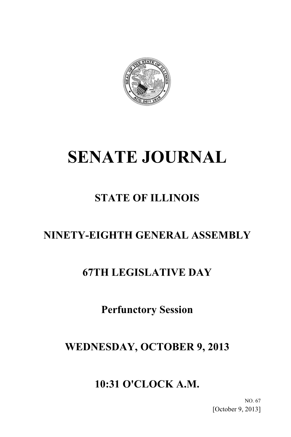 Senate Journal