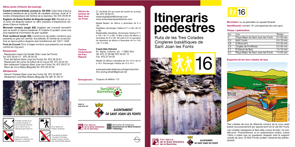 Itineraris Pedestres