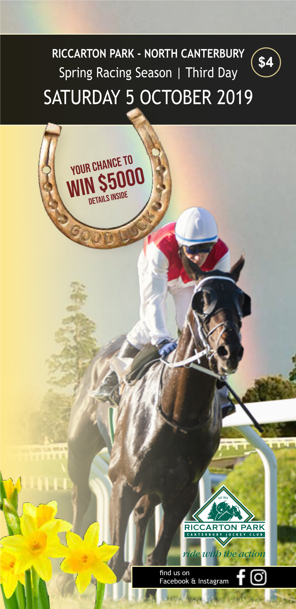 Win $5000 Cash at Riccarton Park