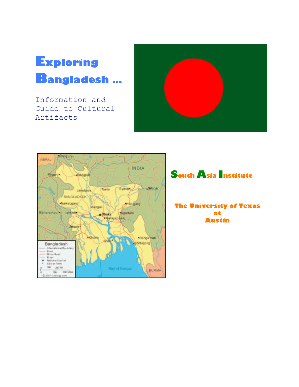 Exploring Bangladesh …